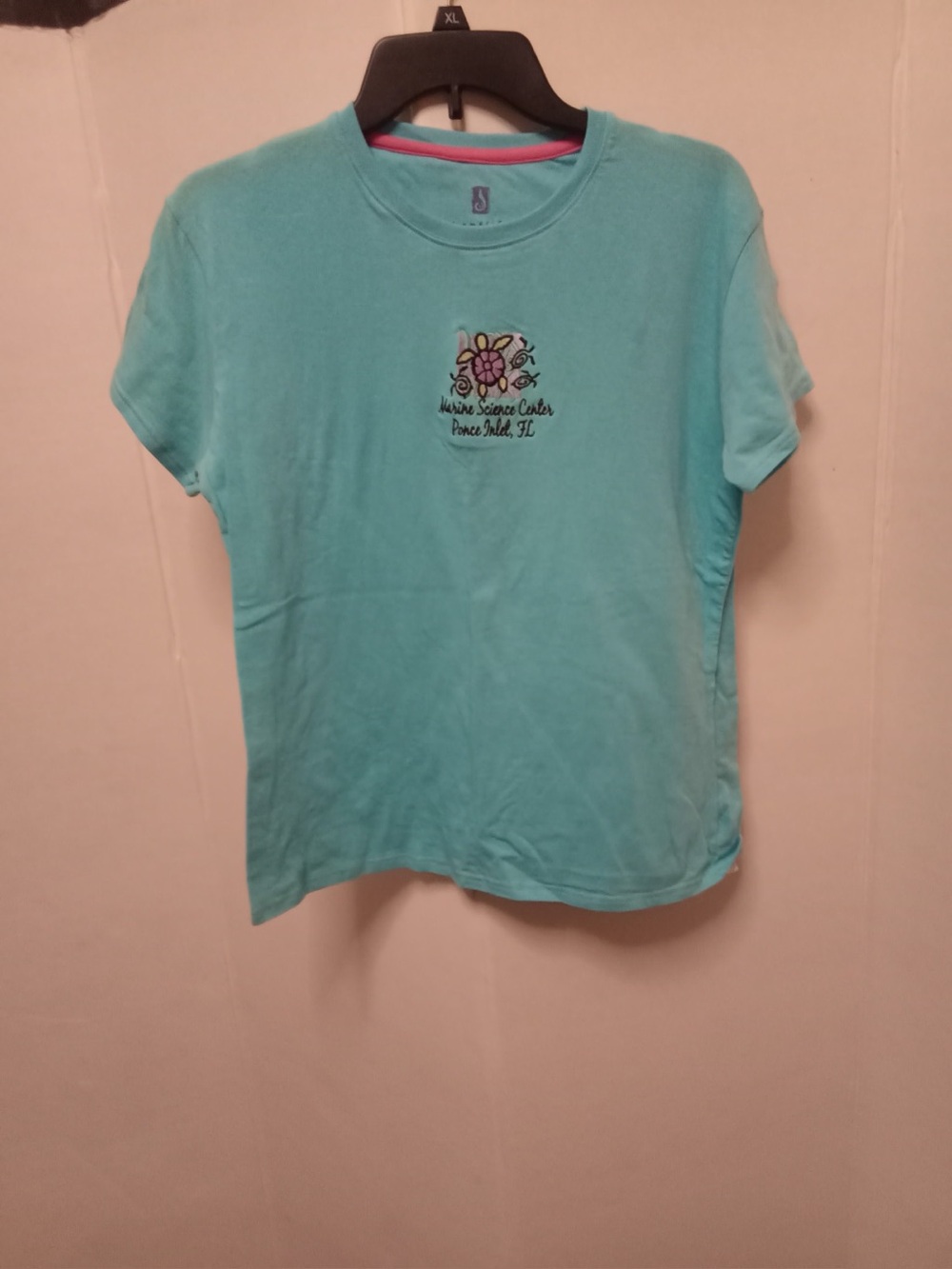 Girls’ J America XL Turquoise Marine Science Center T-Shirt G1